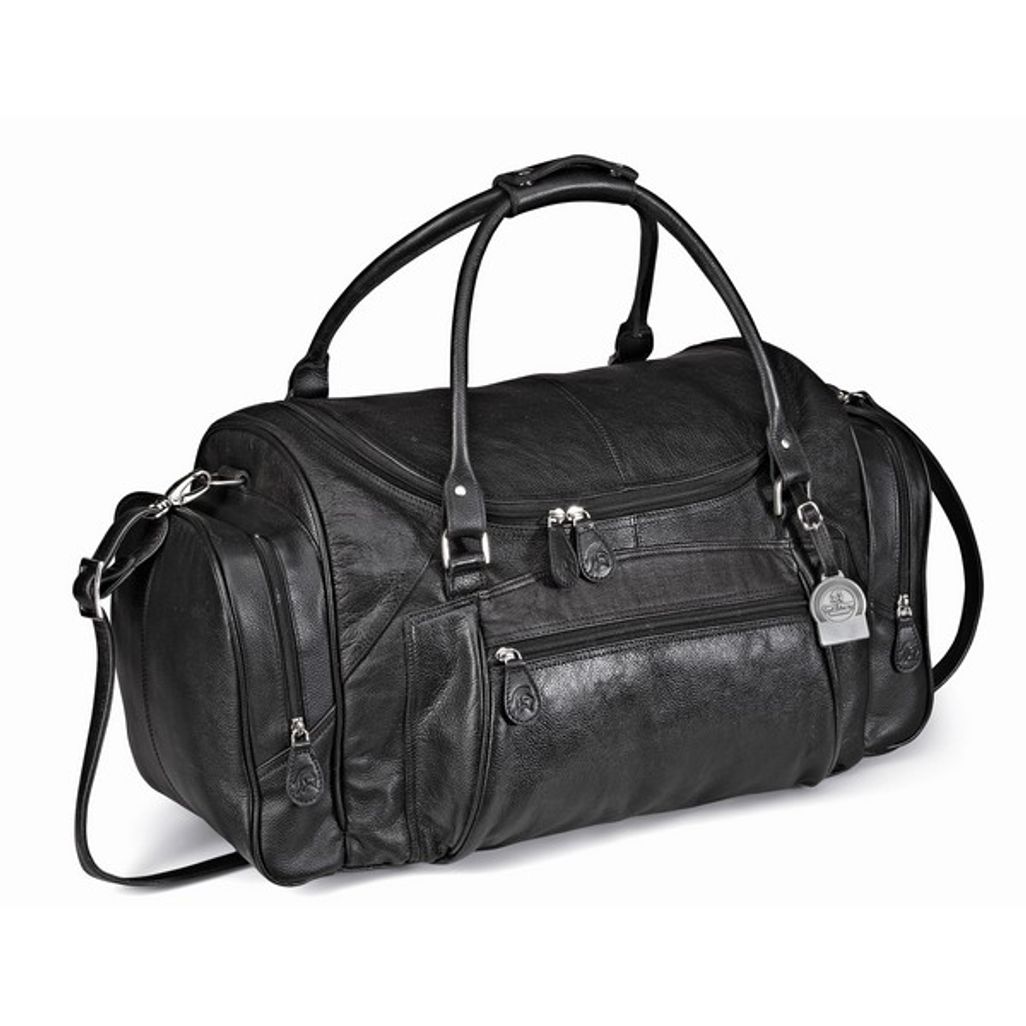 Gary Player Elegant Leather Weekend Bag