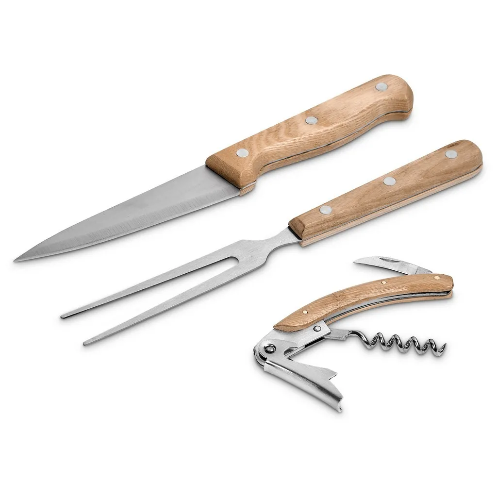 Okiyo Suraisu Bamboo Food And Wine Set