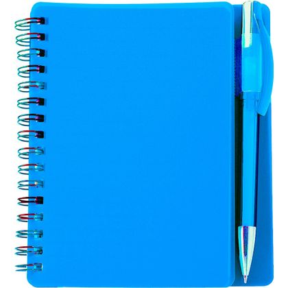 Plasma A6 Spiral Notebook And Pen
