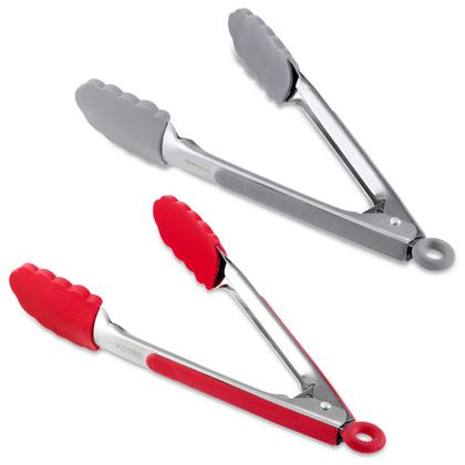 Crafty Chef Silicone Tongs