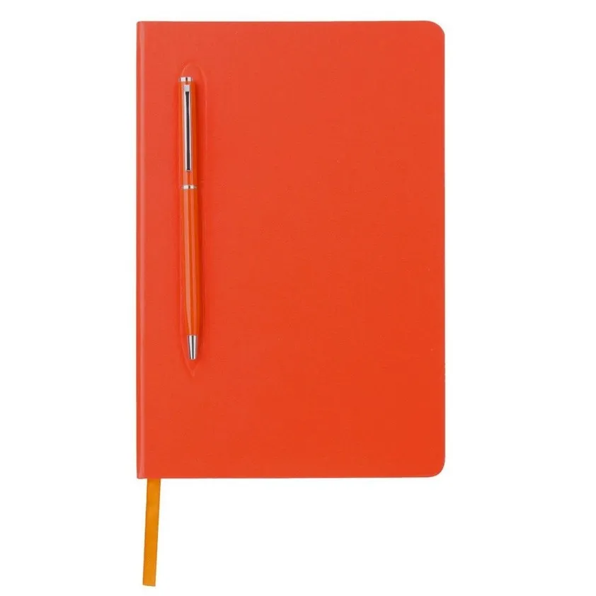 Campina Giftology A5 Hard Cover Notebook Metal Pen