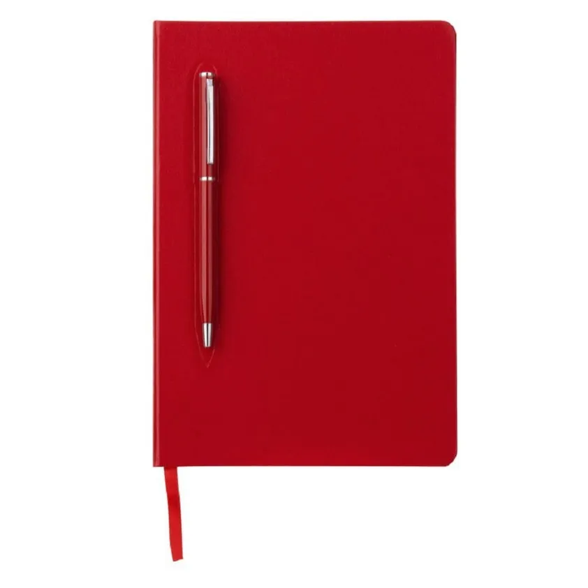 Campina Giftology A5 Hard Cover Notebook Metal Pen