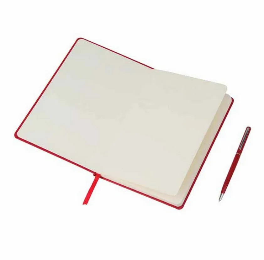 Campina Giftology A5 Hard Cover Notebook Metal Pen