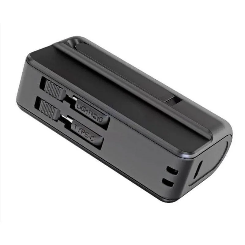 Capsule 4500mAh Powerbank Cable and Phone Stand