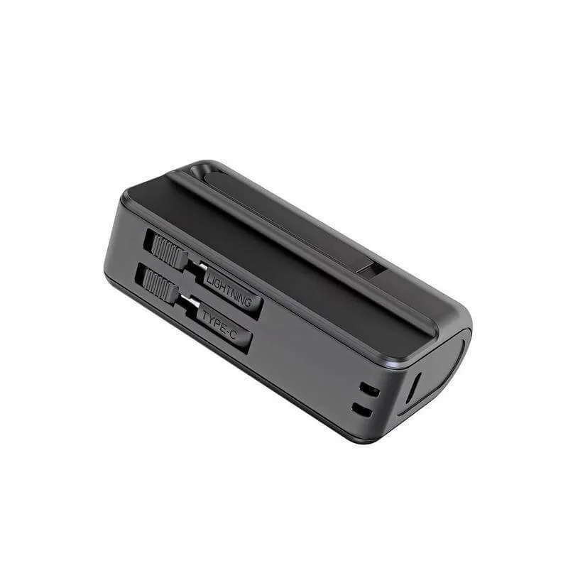 Capsule 4500mAh Powerbank Cable and Phone Stand