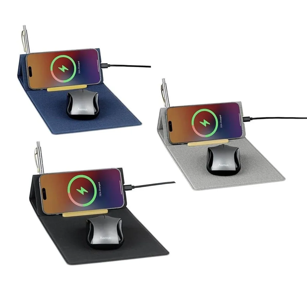 Blace 15W Wireless Mousepad And Desk Organizer