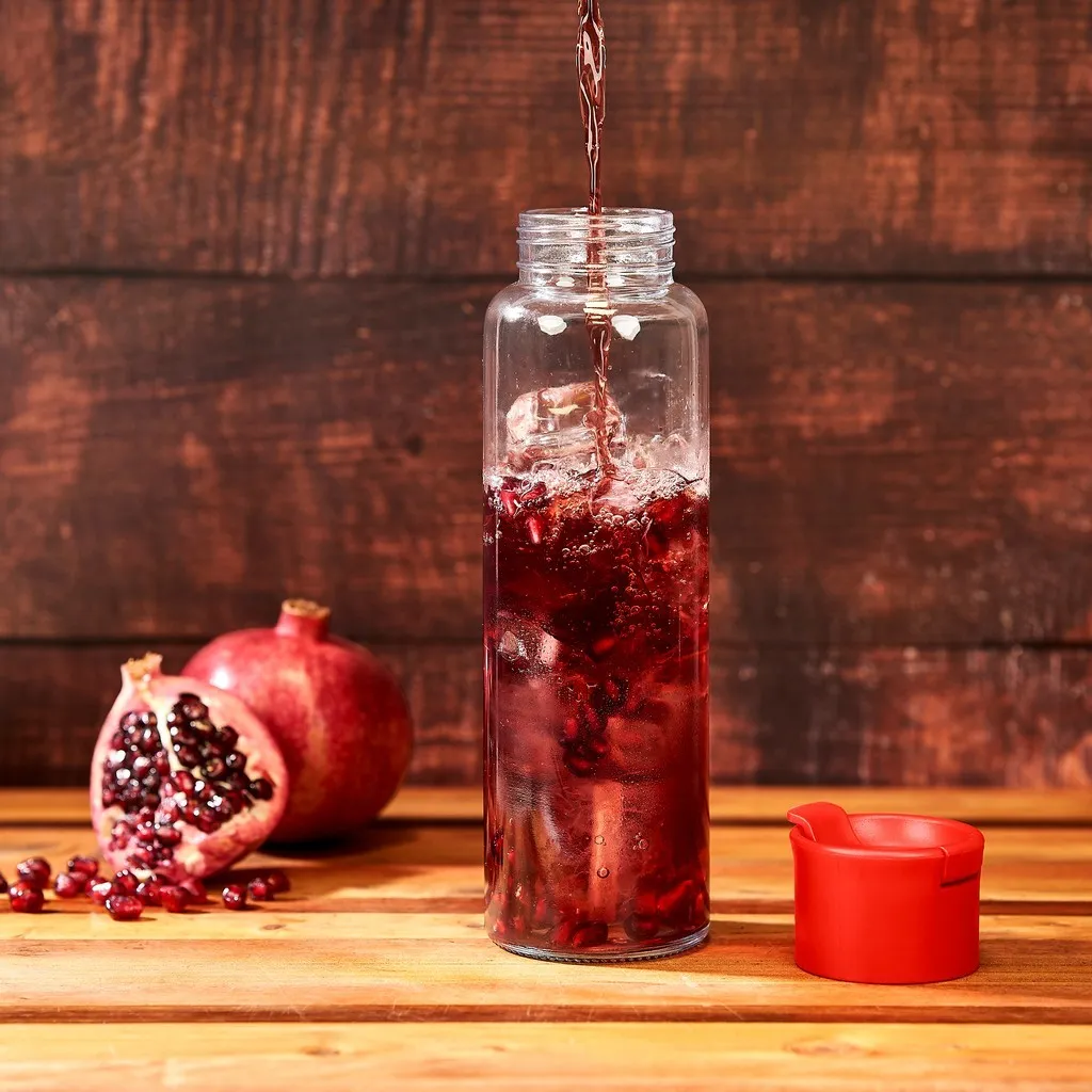 Kooshty Boost Glass Water Bottle 700ml