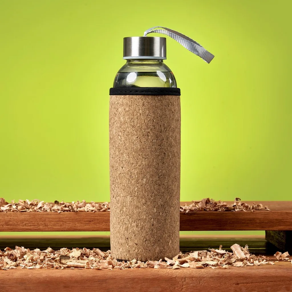 Kooshty Kork Glass Water Bottle 500ml