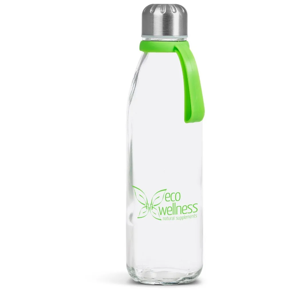 Kooshty Loopy Glass Water Bottle 650ml