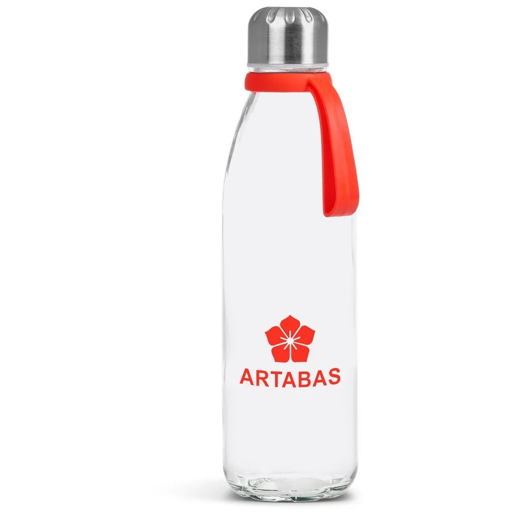 Kooshty Loopy Glass Water Bottle 650ml