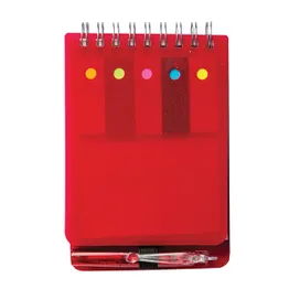 Dotty Note Book With Sticky Memos