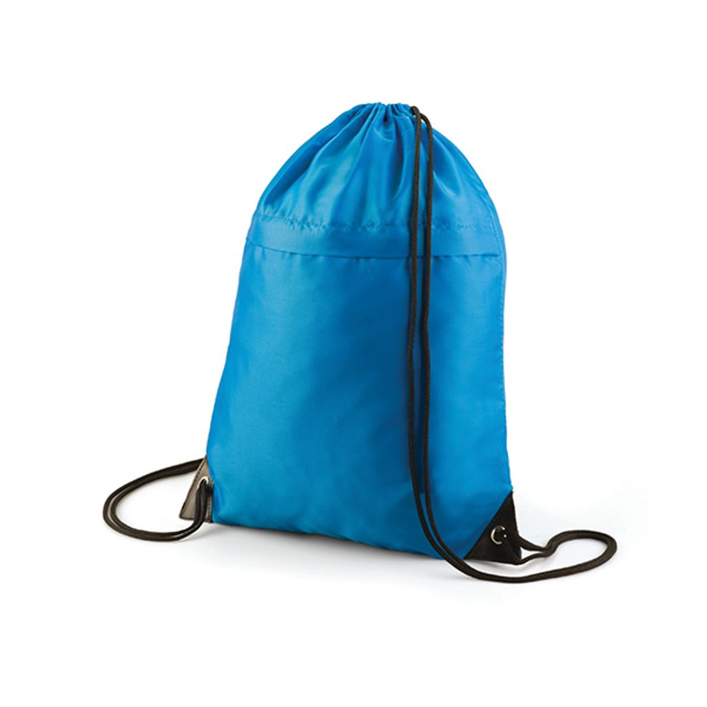 Drawstring Backpack With Zip