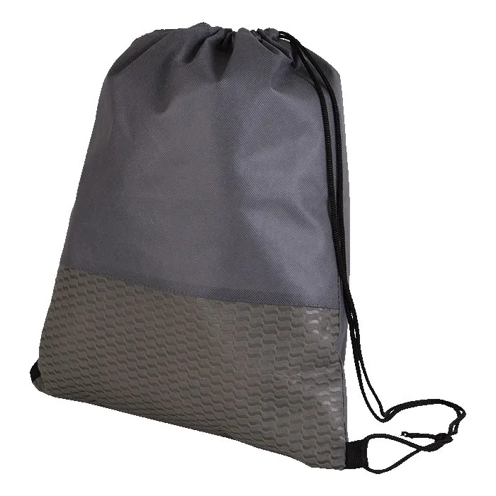Wave Design Drawstring Bag Non Woven