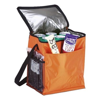 12 Can Cooler With 2 Exterior Pockets