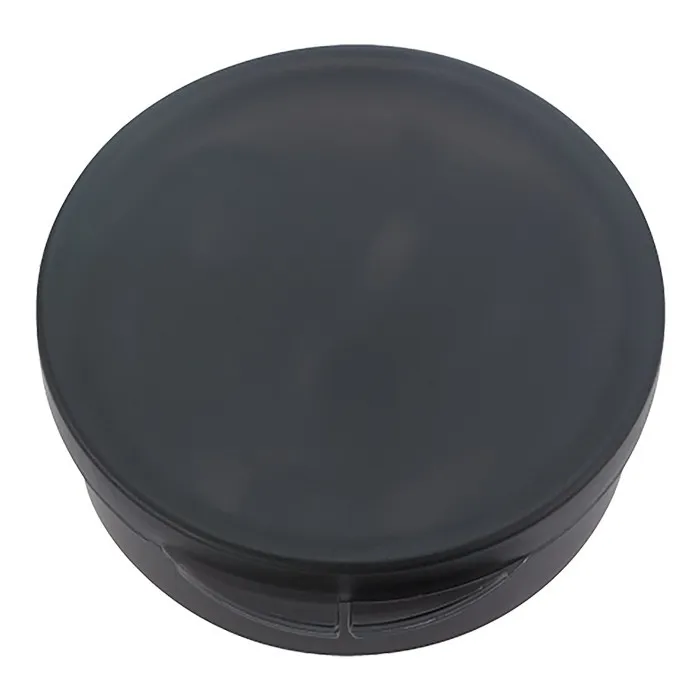 Earphones In Round Case