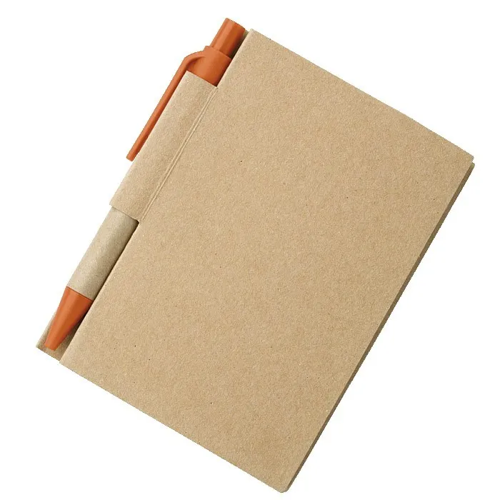 Mini Recycled Notebook And Pen