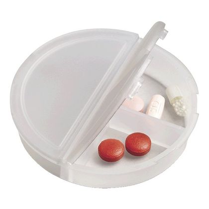 Round 3 Compartment Pill Holder