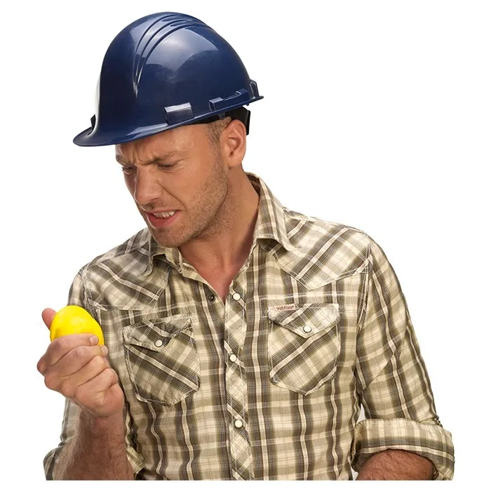 Hard Hat Shaped Stress Ball