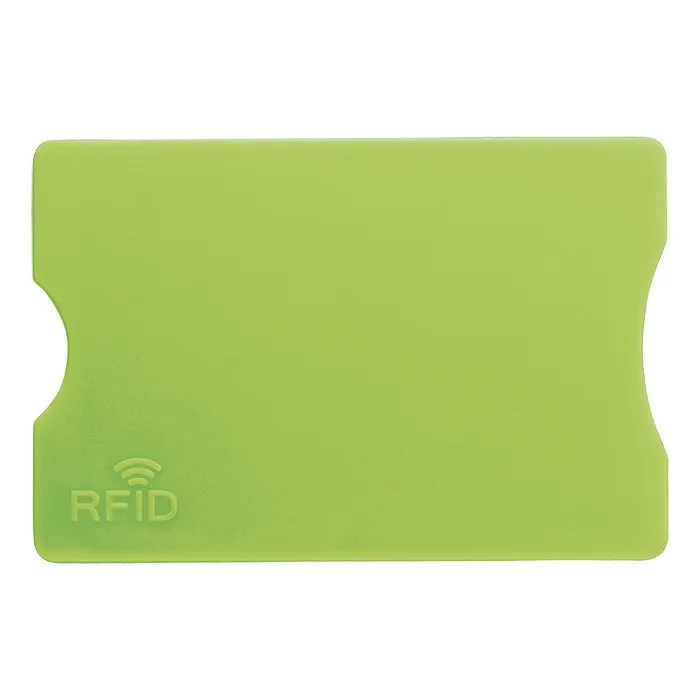 Plastic Card Holder Rfid Protection