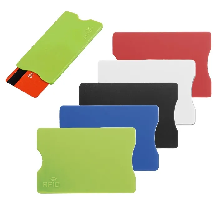 Plastic Card Holder Rfid Protection