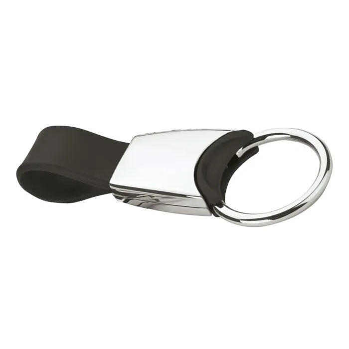 Metal Keychain Silicone Strap