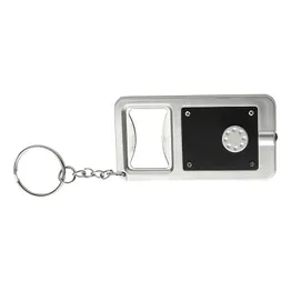 Keychain With Bottle Opener And LED Light