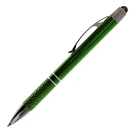 Aluminium Ballpoint Pen With Black Stylus