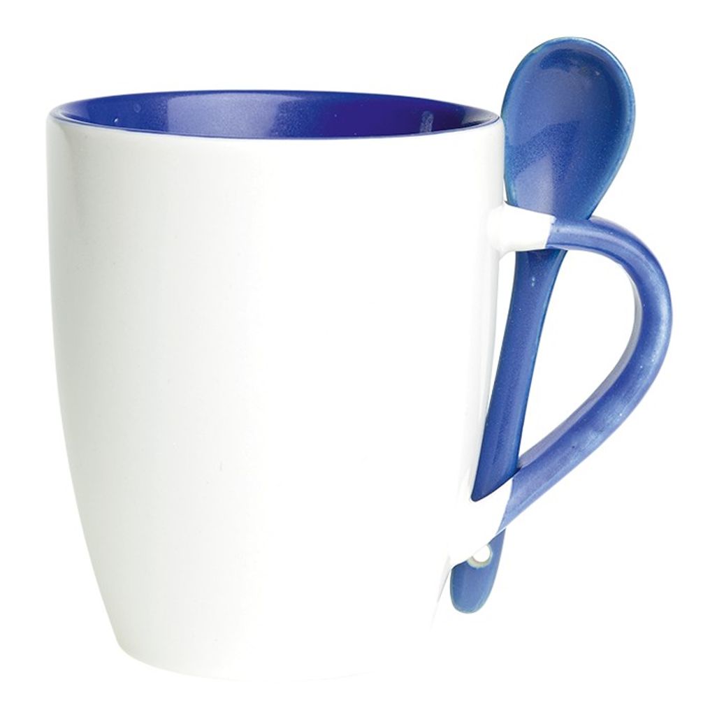 345ml Ceramic Mug With Spoon