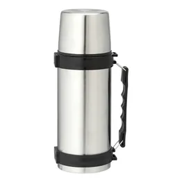 1L Stainless Steel Travel Flask With Carry Handle