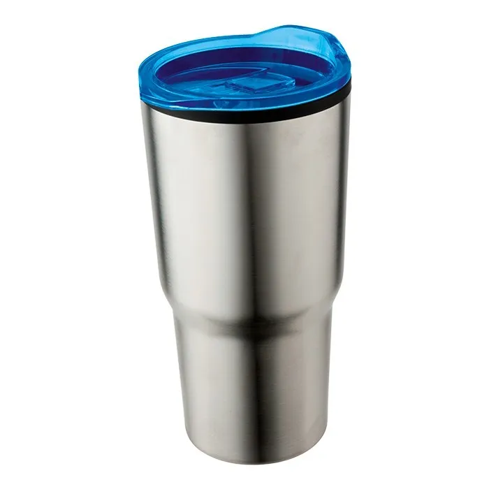 590ml Steel Mug Clear Lid