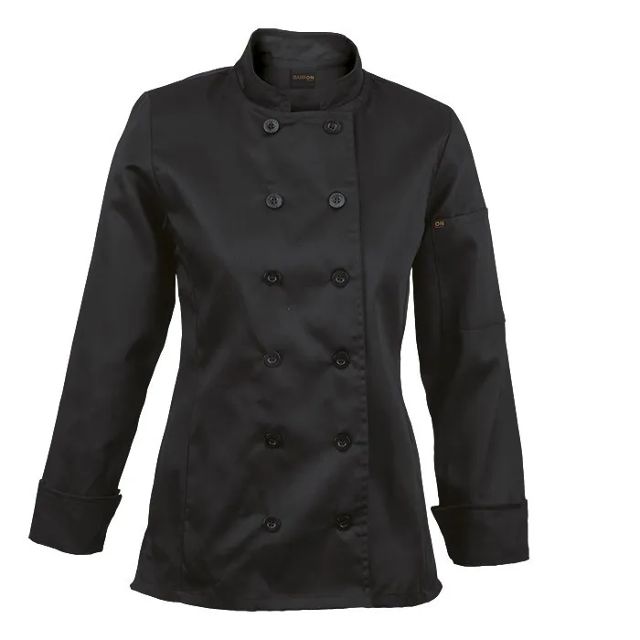 Ladies Long Sleeve Savona Chef Jacket
