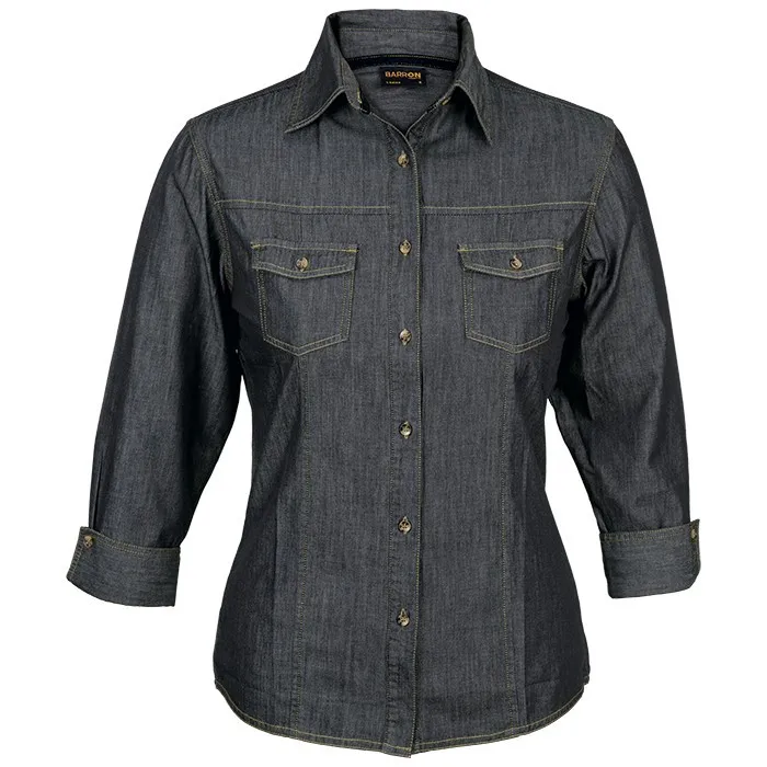 Denver Denim Blouse Ladies