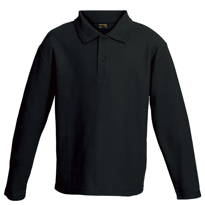 175G Pique Knit Long Sleeve Golfer Kiddies