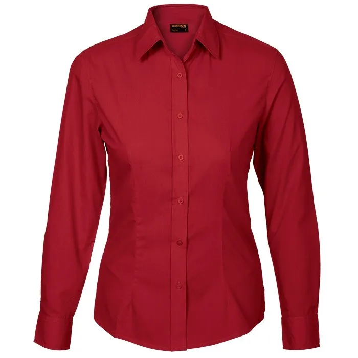 Basic Blouse Long Sleeve Ladies