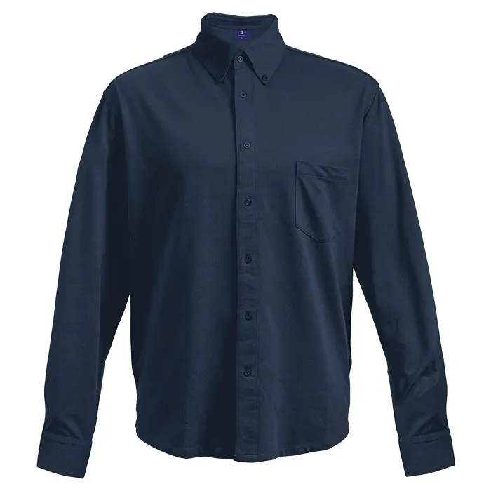 Knitted Pique Lounge Long Sleeve Mens