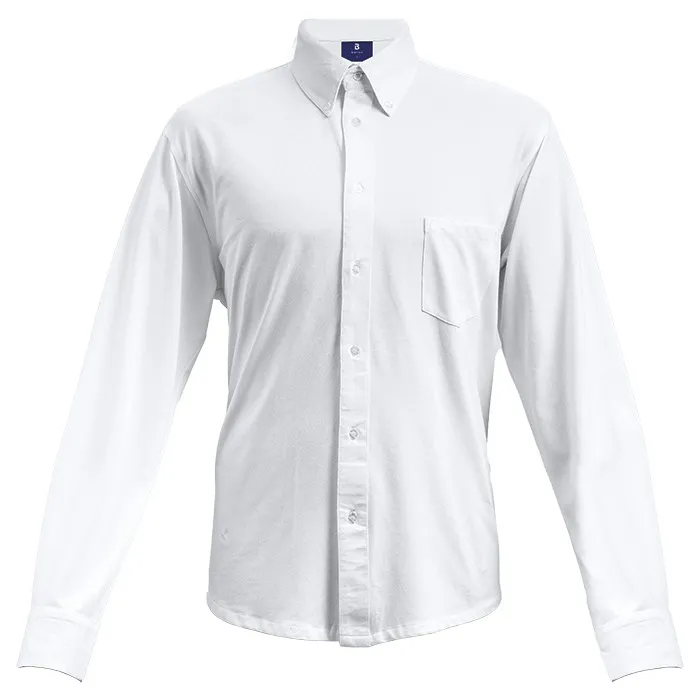 Knitted Pique Lounge Long Sleeve Mens