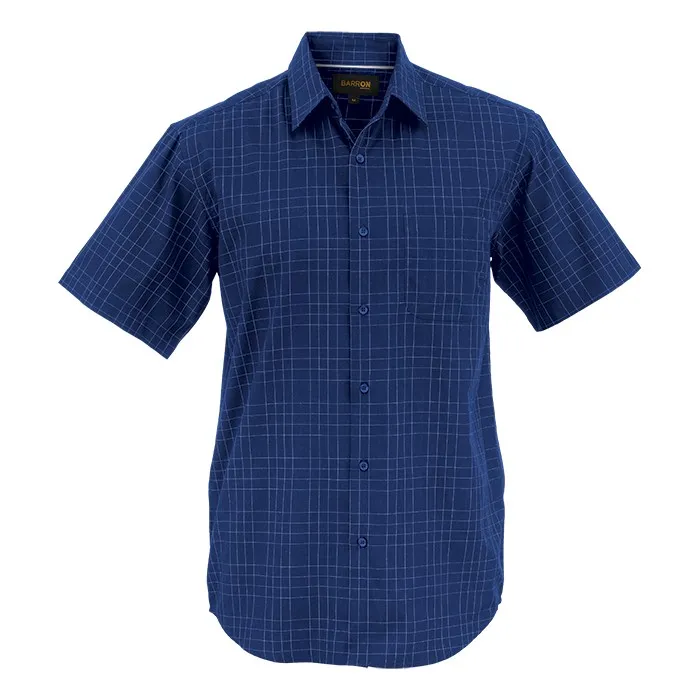 Mens Hamilton Check Lounge Short Sleeve