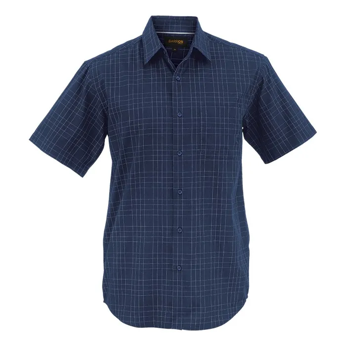 Mens Hamilton Check Lounge Short Sleeve