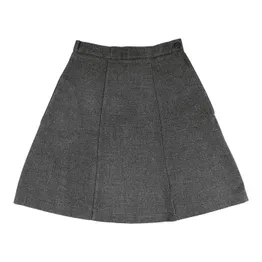 Girls Panelled School Skirt