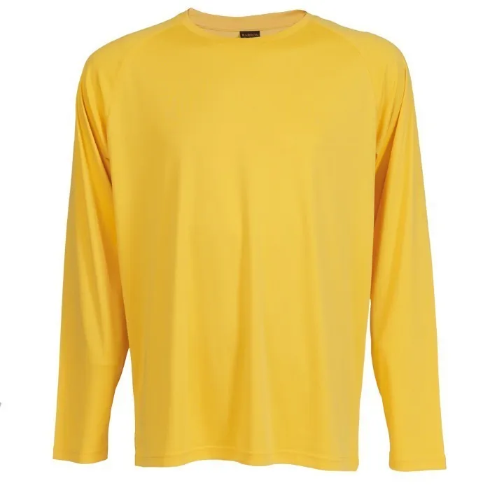 135G Long Sleeve Polyester T Shirt