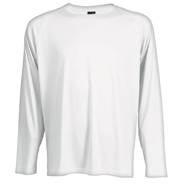 135G Long Sleeve Polyester T Shirt