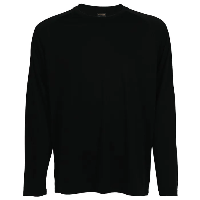 135G Long Sleeve Polyester T Shirt