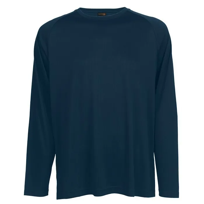 135G Long Sleeve Polyester T Shirt