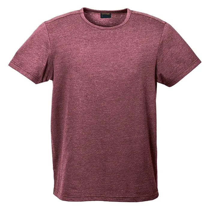 Melange Crew Neck T Shirt Mens