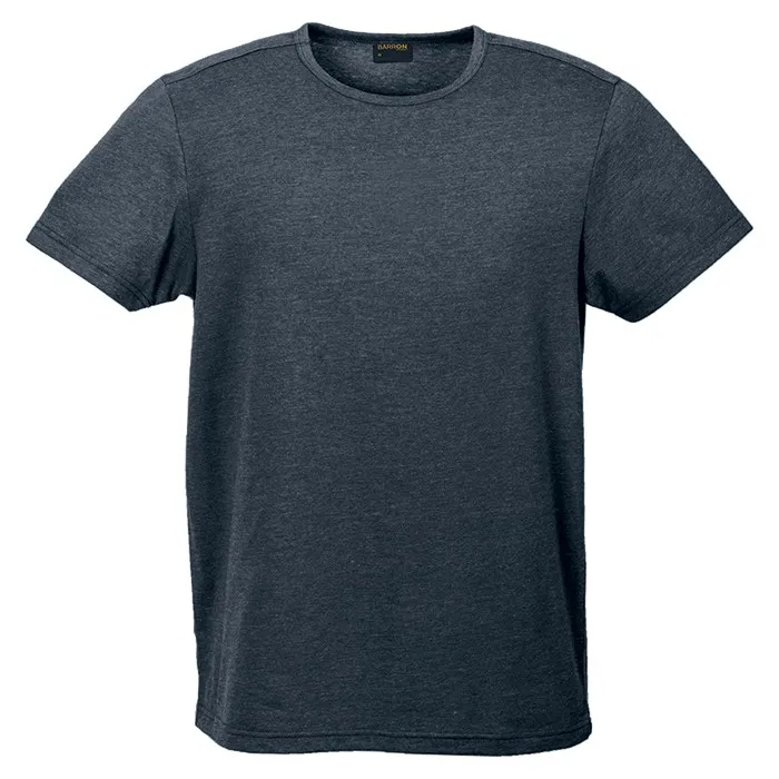 Melange Crew Neck T Shirt Mens