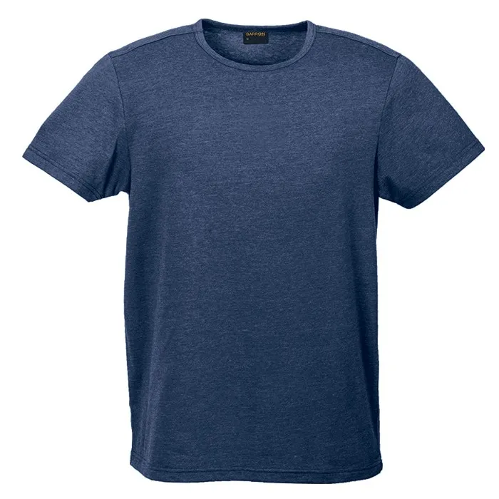 Melange Crew Neck T Shirt Mens