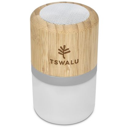 Okiyo Heiwa Bamboo Bluetooth Speaker Light