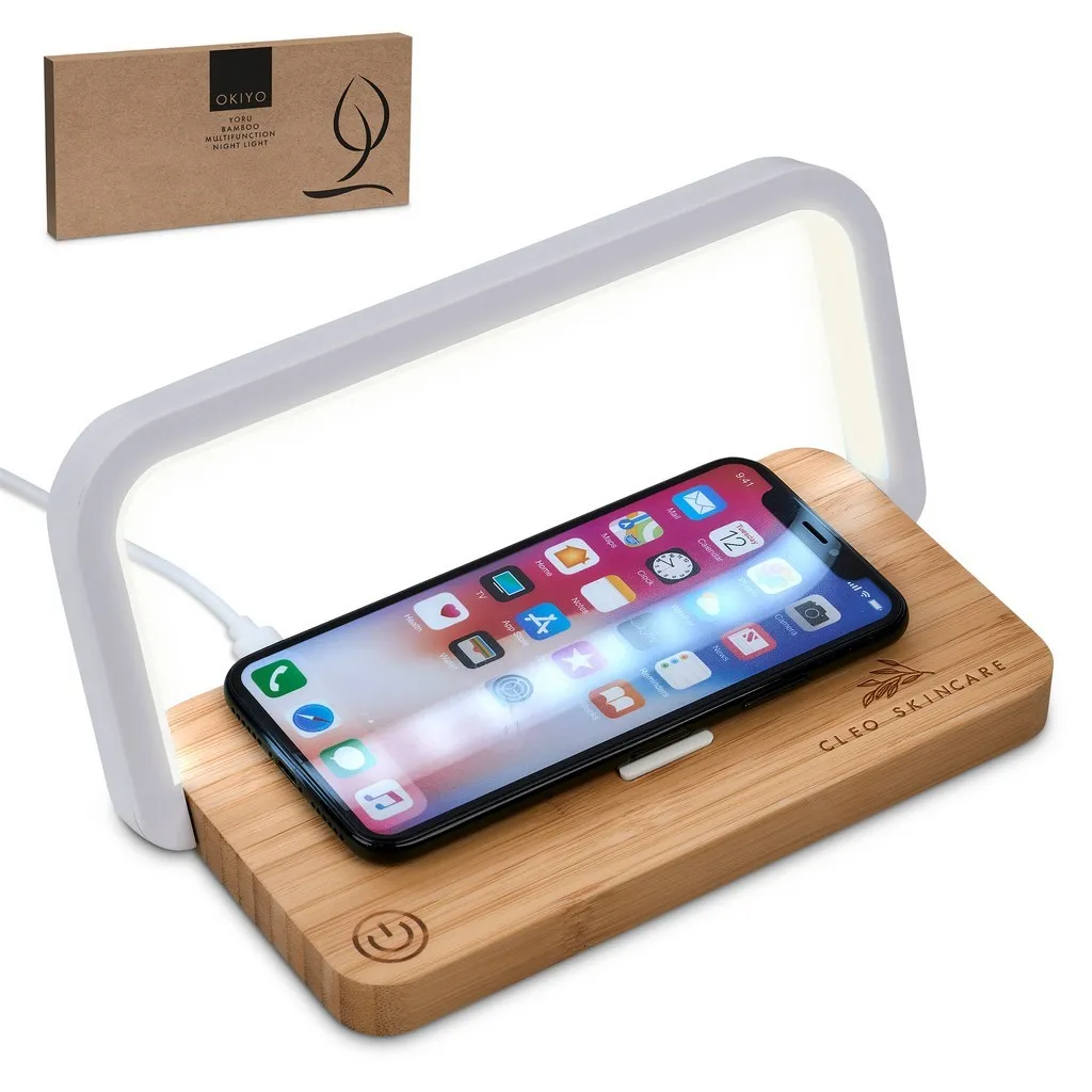 Okiyo Yoru Bamboo WC And Night Light