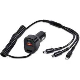 Swiss Cougar Monza 3 In 1 Fast Car Charger