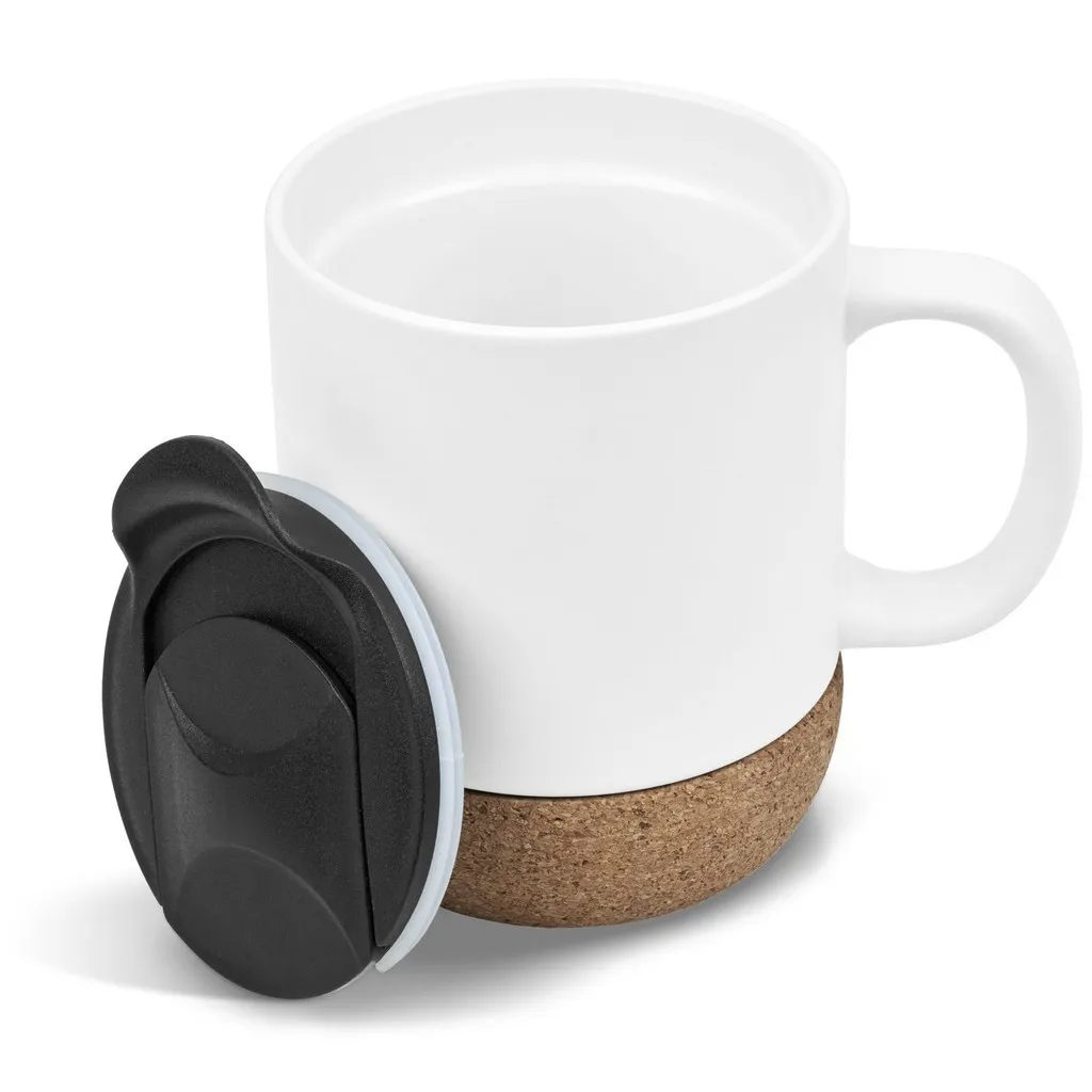 Serendipio Sienna Cork And Ceramic Mug 340ml